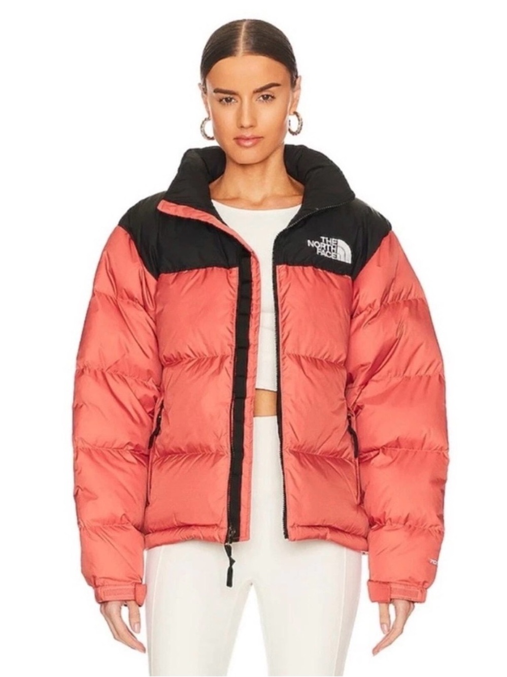 The North Face 1996 Retro Nuptse Jacket faded rose color size large NWT